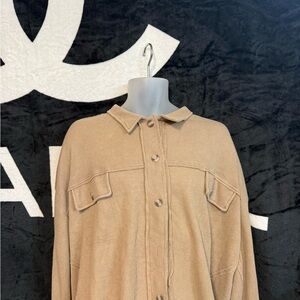 Altar'd State Tan Utility Jacket